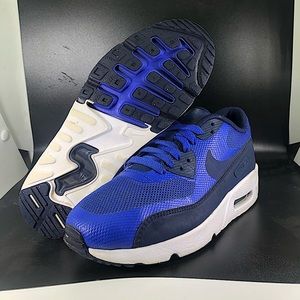 Nike air max 90 blue and white